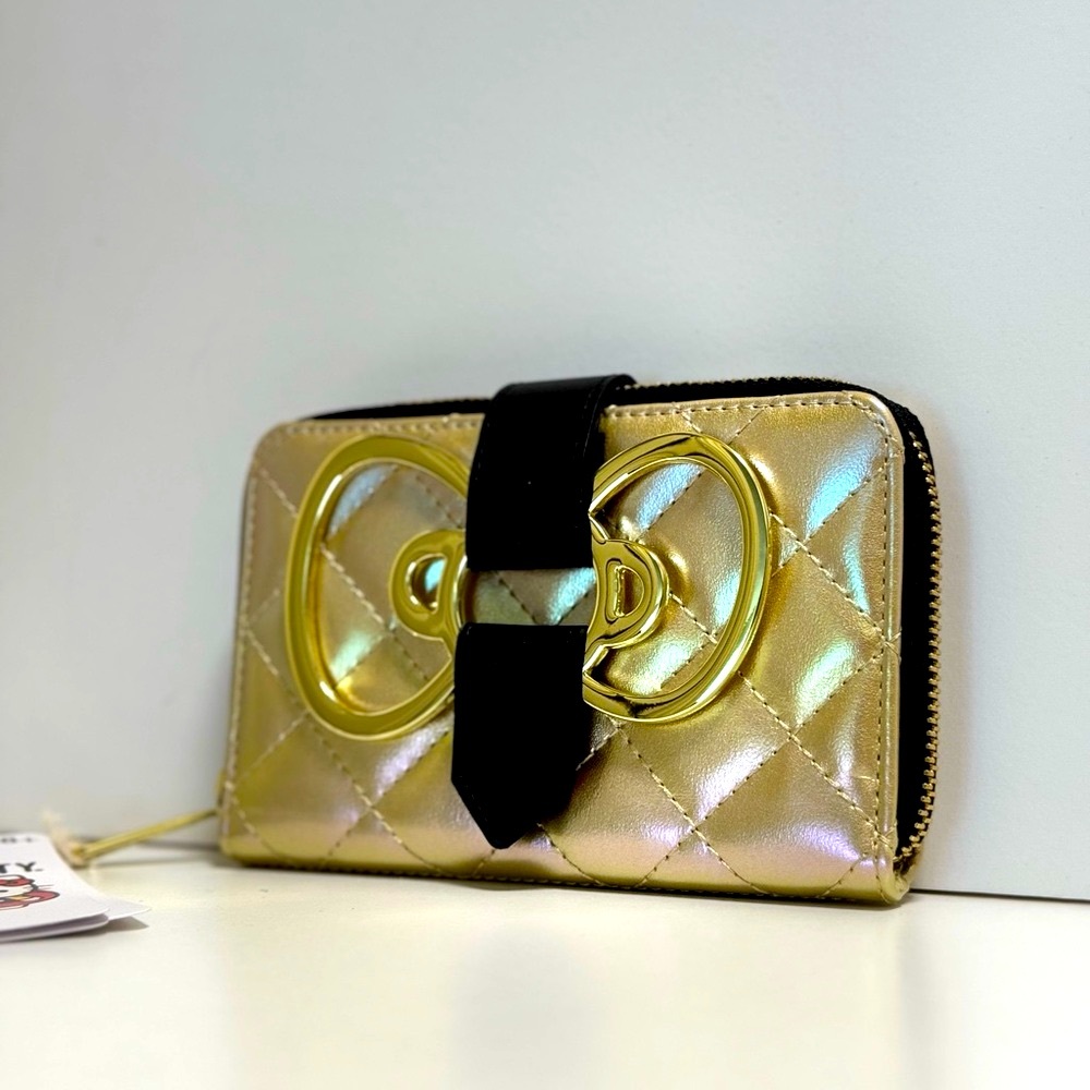 Loungefly Sanrio Hello Kitty Gold Wallet - Picture 2 of 6